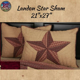 Landon Star 4 pc Twin Quilt Bedding Set  Save 25%