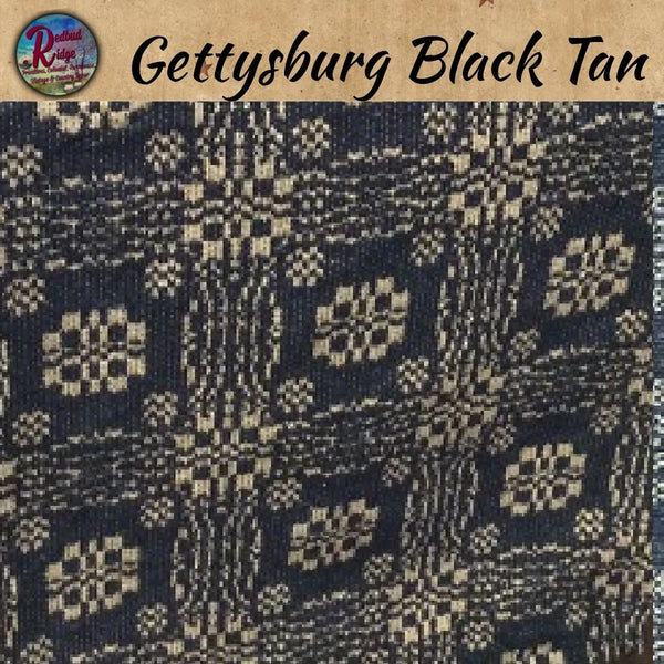 Gettysburg Black Tan Tabletop Collection