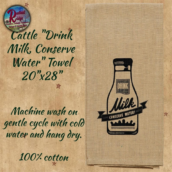 Drink Milk Towel