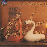 PRIMITIVES LED 6Hr Timer Swan Firkins Candles Wall Art Picture