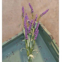 Heather Spray Bush, 20" Choice Lavender, Cream Blush or Purple