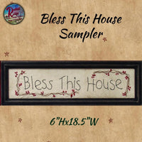 FRAMED Sampler Kindness, Bless or Simplify Choice