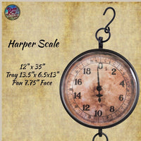 Scales Hanging Harper Weighing Reproduction