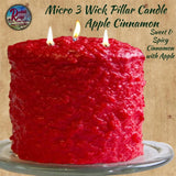 NEW 3 Wick Assorted Scented Candles  3.5 lbs