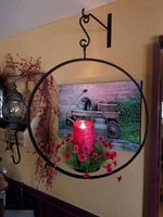 *Hanging Large Round Candle Holder or Dispaly Holder  50% Savings