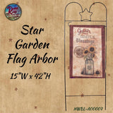 Star Arbor Metal Garden Flag Holder