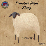 Primitive Resin Black Face Sheep Large or Medium