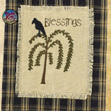 Towel Prairie Patch Blessings Crow & Willow Tree