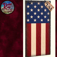 Americana Born in the USA Slate Sign Inside or Out