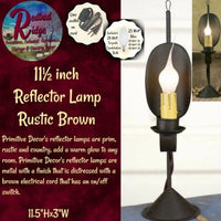Vintage Colonial REFLECTOR Accent Lamp