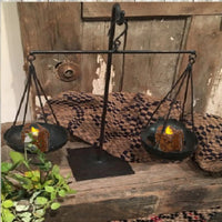 Vintage Double Iron Scales Freestanding ~ 50% Savings