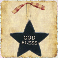 Hanging Americana 5" Stars USA Old Glory God Bless