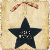 Hanging Americana 5" Stars USA Old Glory God Bless