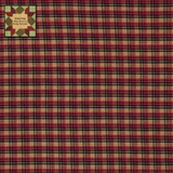 Patriotic Patch Plaid Prairie Curtains 2 Panels 36x63x18