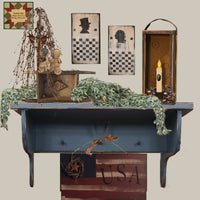 President's Colonial Wood Checkerboard Aged & Distressed